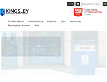 Tablet Screenshot of kingsley.com