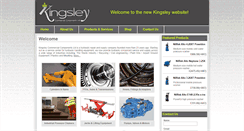 Desktop Screenshot of kingsley.uk.com